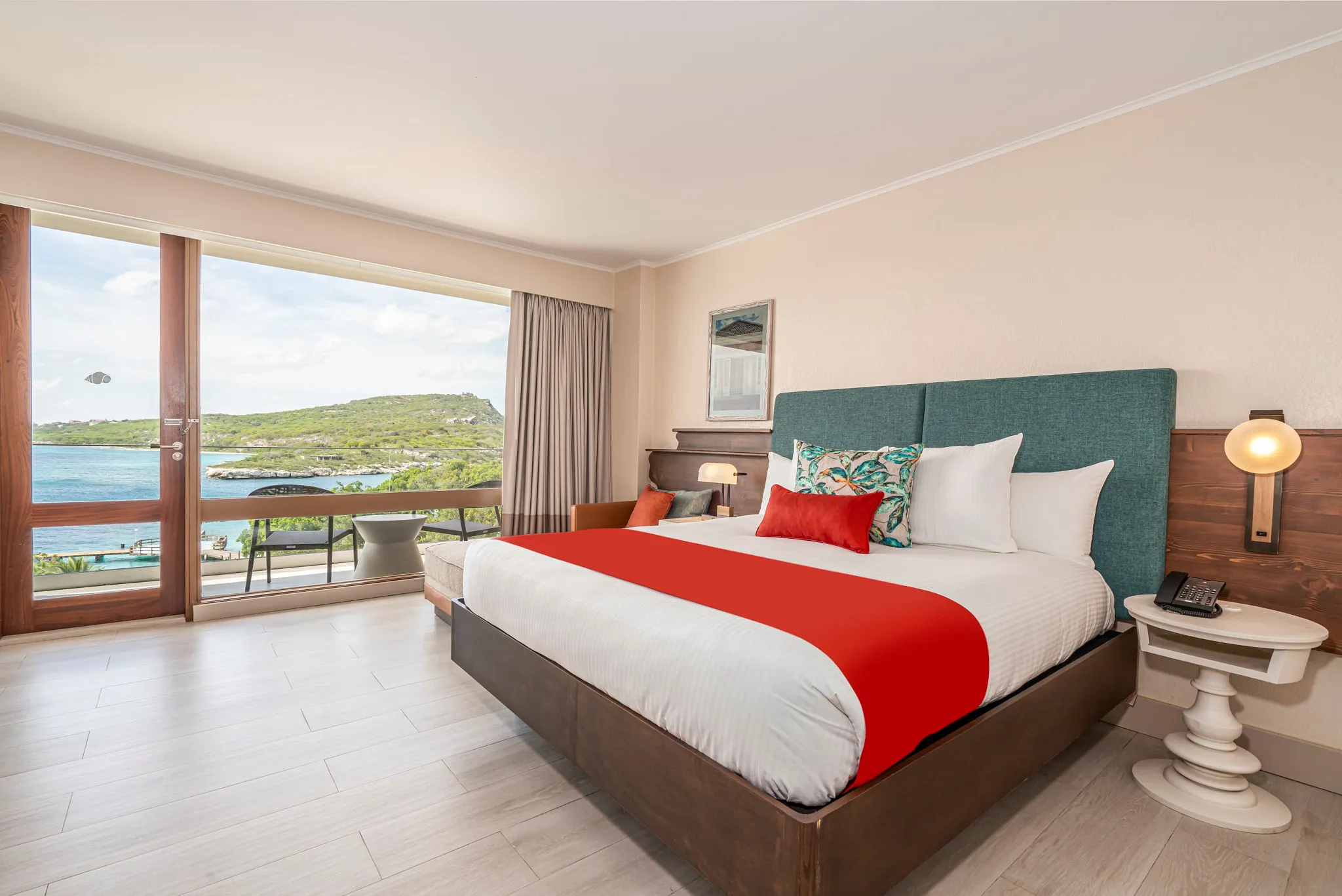 Deluxe Ocean View King room, Dreams Curaçao Resort, Spa & Casino