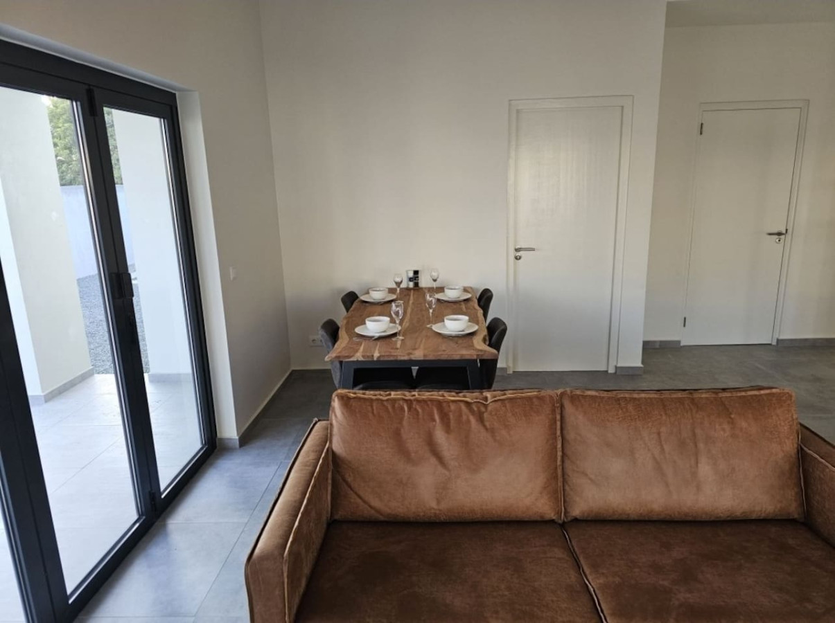 Open-plan living and dining area at Villa Blenchi