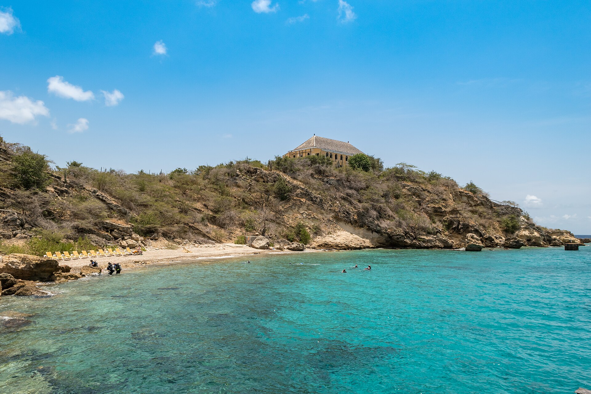 Tugboat Beach, Caracasbaai, Curaçao